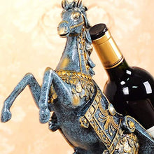 LHQ-HQ Bottiglia di Vino Wine Rack Rack Domestica Wine Rack Soggiorno Horse Wine Car Bottle Rack Creativo Decorazione della Resina Ornamenti