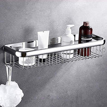 AINIYF Bagno Bagno Doccia Mensola Organizzatore Parete Punch Libero dell'Acciaio Inossidabile 304 Cestino con Gancio incollati Installazione, 3 Formati (Dimensione: 40x13.5x8.5cm)