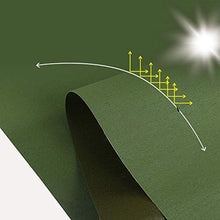 MTYLX Tela Cerata Multiuso All'Aperto, Materiale Spesso Resistente Verde Della Tela Uno Scivolo Della Tela 600G / M²,2X6M,2X6M
