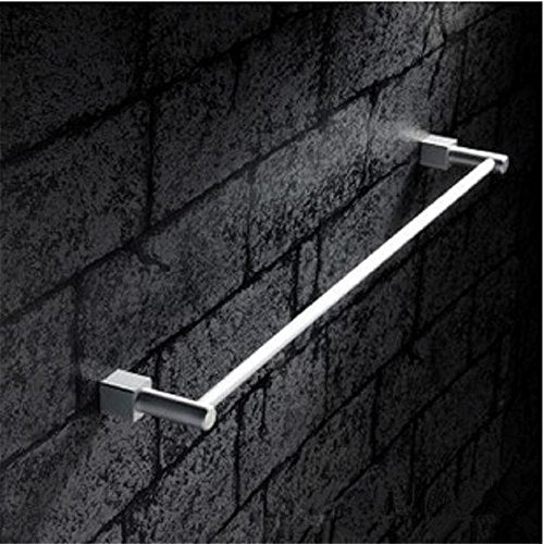 MBYW Portasciugamani Moderno Minimalista Portasciugamani Elegante per Il Bagno di Moda Portasciugamani in Alluminio Spazio Asta Singola Bagno Hardware portasciugamani Ciondolo Lungo 60 cm