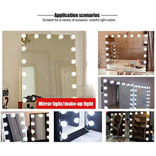 Annjom Lampadina per specchio cosmetico, luci di cortesia con presa USB, per trucco da bagno per spogliatoio