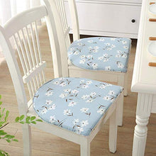 HYLX Cuscino Sedile, Cuscino Sedia, Cuscino Sgabello Rotondo, Cuscino Sedia Floreale Antiscivolo in Cotone Spesso, per Giardino, terrazza Esterna