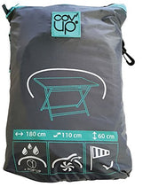 ALTIGASI Cover Telo in Poliestere per Tavolo da Giardino Esterno Misura 180x110 CM in Poliestere Extra Resistente - Dotato di Custodia