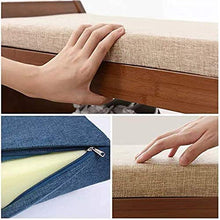 Sunshinelh - Cuscino in schiuma ad alta densità, spessore 3 cm / 5 cm, per sedie da patio, cuscini per divano e mobili da terrazza, 30 cm x 140 cm x 5 cm