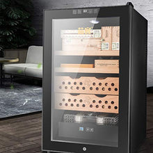 Armadio per Sigari Elettronico Intelligente Umidificatore A Temperatura E umidità Costanti Armadio per Umidificazione dei Sigari Domestici Mensola in Legno di Cedro