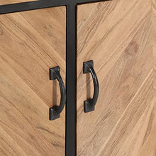vidaXL Credenza 120x30x75 cm in Legno Massello di Acacia