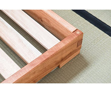 Vivere Zen - Lettino montessoriano Artigianale per Bambini - Akachan + Futon e Tatami Inclusi - Misure EST. 66x126 - Misura INT. 60x120 + Futon e Tatami