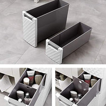 KX-YF Cassettiera Armadietto Governo di immagazzinaggio cassetto unità for Camera da Letto Bagno Home Office camere da Letto a casa Ufficio (Color : White, Size : 18X45.5X57.5cm)