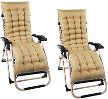 Poltrone Salotto 2 pack Sun Lounger Cuscino rilievi antisdrucciolevoli 6 fasce di loop esterna portatile patio Mobili da Schienal Spesso reclinabile Lounge Chair Relaxer sostituzione antiscivolo coper