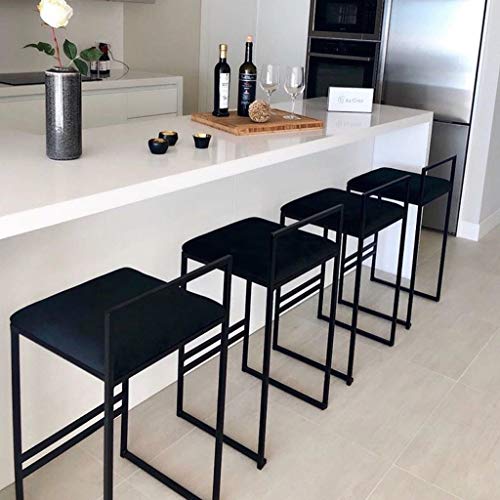 Sgabello Da Bar Regolabile In Altezza 65-80cm, Girevole Con Schienale, Seduta In Velluto Morbido, Base Argento Rotonda, Portata 150kg