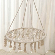 LFLDZ Hammock Chair Kids Hammock Swing, Children Swing Seat Garden Sedia appesa Sedia a Mano in Tessitura a Mano Sedia Altalena, per all'aperto all'Interno