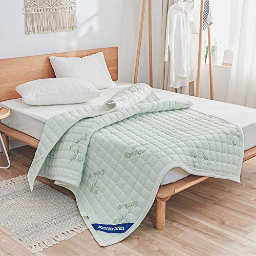 JRG Estate Traspirabilità Copertura di Base, Tatami Stuoie Domestico Lavabile Lightweight Copriletto Dormire Mat Morsetto Soldi in Uno-a 100x200cm