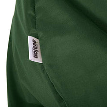 Avalon Pouf Poltrona Sacco Bag XXL Jive 100x100x110cm Made in Italy in Tessuto antistrappo non imbottito solo Sacca Vuota Colore Verde prato