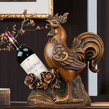 Bedom wallpaper Portabottiglie per Vino Statue Sculture Decorazioni per la casa Resina Portabottiglie per Vino Animali Artigianato Decorazione per scrivania da Ufficio Regali