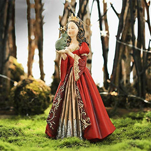 SDHUA Cartoon Anime Scultura Rana Principe Principessa Decor Fata Resina Statua Artigianato Arredamento Casa Soggiorno Arredamento Camera dei Bambini