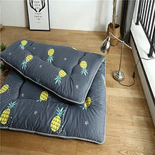 zyl Materasso a Doppio Pavimento Singolo Dormitorio Giapponese per Studenti Materasso Pieghevole Materasso Futon Materasso da Campeggio Portatile Cuscino per Bambini Lettino Lettino Culla Spesso