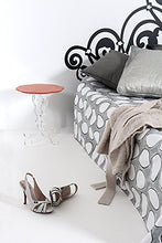 Iplex Design Arabesco Small Comodino/Tavolino in Plexiglass, Arancione