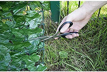 YUXO Artificiale Siepe Finta Foglia Edera Recinzioni decorative Foglia di poliestere Copertura di resistenza agli agenti atmosferici Pareti da giardino Schermo per la privacy Recinzione foglia artific