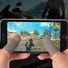 Wosiky PUBG Mobile Game Manica per Dito, Touch Screen Manica per Dito Manica per Pollice Touchscreen Traspirante antisudore Lettino per Dito 1 Paio
