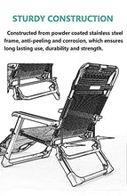 PAKUES-QO Pieghevole Zero Gravity Chaise Lounges Sdraio da Giardino per Esterno Sedia a Dondolo a Dondolo Supporto per Uso Domestico Sedia a Sdraio Portatile Pausa Pranzo Sedia pigra