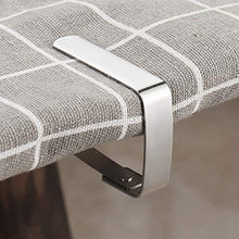 GYFHMY Clip per tovaglia, 20 Clip di Fissaggio per Tavolo da Picnic Flessibili in Acciaio Inossidabile, Argento Non Facile da deformare, Superficie Liscia, per la Cena di Nozze a casa