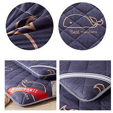 HKX Tappetino Addensato Materassino per Dormire Fondotinta Pieghevole Futon-F Singolo 90x200 cm (35x79 Pollici)