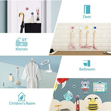 Luxear 4PZ Ganci a Ventosa Resistenti per Bagno Gancio Ventosa Forte Senza Forare Ganci Appendiabiti Impermeabile Ganci Ventose per Portasciugamani Bagno Doccia Cucina Parete Accappatoio Asciugamani