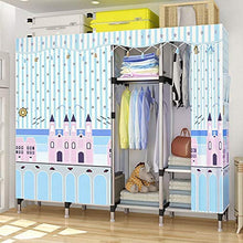 MKXF Telaio Armadio Semplice Armadio per la casa Armadio pensile Moderno, Minimalista, Economico, assemblato