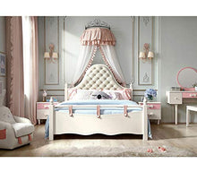 FAPROL Comodino Cameretta Bimba Comodini in Legno con Cassetti Comodini Bianchi per Camerette Maniglia A Prua Comodino Piccolo