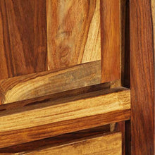 Tidyard Armadio Appendere i Vestiti Armadietto Guardaroba Scaffale in Legno Massello di Sheesham 110x55x190 cm