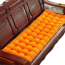 Yzzlh - Cuscino per panca da giardino, 2 o 3 posti, rettangolare, morbido, per sedie a dondolo in metallo, 120 x 48 cm