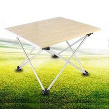 GUIPING Piccolo Pieghevole Tavolo da Pranzo all'aperto Pie Tavolo da Campeggio Portatile Picnic Camp Beach Hard Top Pieghevole Tavolo Pieghevole, Facile da Pulire