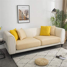 Copriseduta Divano, Fodera per Cuscino del Divano Indipendente, Fodera Coprisedile Jacquard, Protezione del Cuscino Sedile del Divano (Beige,Backrest Cover)