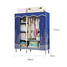 JJZXT Home Storage Cabinet Armadio Mobili Camera da Letto Guardaroba Cloth Armadio di stoccaggio