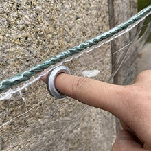 GDMING Impermeabile Telone Occhiellato, Trasparente Telo Copertura, Antipioggia Antipolline (400gsm) PVC Fogli di Plastica per All'aperto Pannello delle Partizioni, Personalizzabile