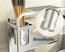 &ripiano di stoccaggio Ripiano da cucina, Scaffale multifunzione for uso domestico Tagliere in acciaio inossidabile Scaffale di finitura
