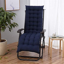 Yzzseason, cuscino da panca rettangolare con spessore 8 cm, cuscino per sedia a dondolo da giardino per 2 3 posti (48 x 120 cm)