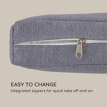 blumfeldt Pozzilli CU - Imbottitura Panca, Rivestimento: 100% Poliestere, Idrorepellente, ComfortExtra: Imbottitura in Schiuma Alta 4 cm, Accessori, Grigio