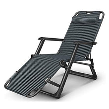 Sedie a sdraio Pieghevoli Sedia da Giardino Regolabile reclinabile per Piscina, capacità di carico Max. 200 kg (Color : LLA30TY)