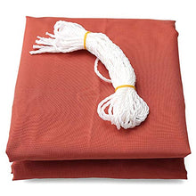 Tenda parasole da giardino in poliestere 300D anti-UV, impermeabile, retrattile, tenda parasole a vela, tenda parasole da giardino per esterni (dimensioni: 5; colore: rosso)