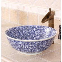 Artigianale in Porcellana Fatto a Mano Europa Vintage Lavabo Lavabo in Ceramica Lavabo Art Counter Bacino da Bagno Ciotola Ciotole