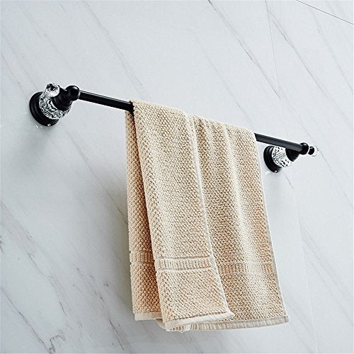 MBYW Portasciugamani Moderno Minimalista Portasciugamani Elegante per Il Bagno di Moda Portasciugamani Vintage in Rame Europeo con Asta Singola e Porta Asciugamani  Adatto per Bagno,Cucina, Ufficio