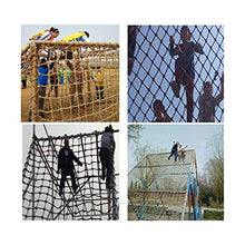 HSTFR Rete da Arrampicata per Bambini - Rete Decorativa per Rete da carico in Corda di Canapa Resistente, Muro per Foto, Rete sospesa, Rete di Sicurezza per Scale e Rete per Recinzione