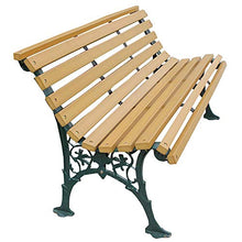 GaoF Panchine da Giardino all'aperto, panchine per Il Tempo Libero, panchine Decorative retrò con Gambe in Metallo e Legno massello Anti corrosivo, sedili per terrazze per mobili da Esterno
