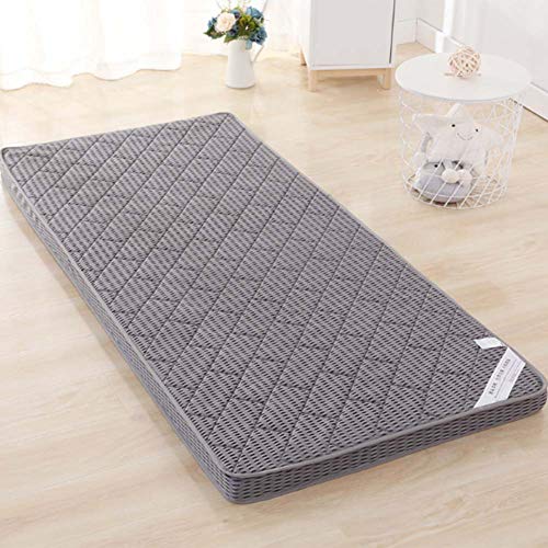 Premium Giapponese da Terra Futon Tappetinoerasso Tappetino,traspirabilità Tatami Tappetino Soft Dormire Imbottitura del Materasso,Anti-Scivolo Pieghevoli per Estate-a Twin XL