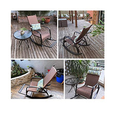 XinQing-Sedia a Dondolo PE in Rattan Sedia a Dondolo per Adulti per Adulti Camera da Letto Anziani Soggiorno Giardino Cortile Cortile Launa per Il Tempo Libero Sedia 100x96x52cm
