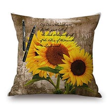 Xyfw 7 Pezzi Retro Cuscino per Fiori Cuscino per Ufficio Cuscino per La Casa Cuscino per Divano Federa per La Casa Cuscino per La Casa Decorazione Morbida per La Casa (Non con Anima)