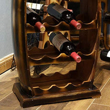 Botte di Vino in Legno Portabottiglie Portabottiglie in Legno Modellazione di Botte in Legno massello per casa di Famiglia Bancone Bar Hotel Ristorant