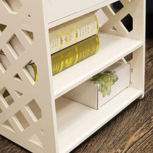 Xiaoli Comodini Armadio di stoccaggio di plastica di plastica Ambientale Multi-Funzionale Moderno Semplice del Comodino Mini Camera da Letto Comodini Letto