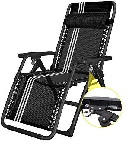 FGVBC Lettino Prendisole Sedie da Giardino Lettini Prendisole Reclinabili Zero Gravity Patio Sedia a Sdraio Reclinabile Sedia Arden Pieghevole per Esterni Sedia a Dondolo Portatile Reclinabile